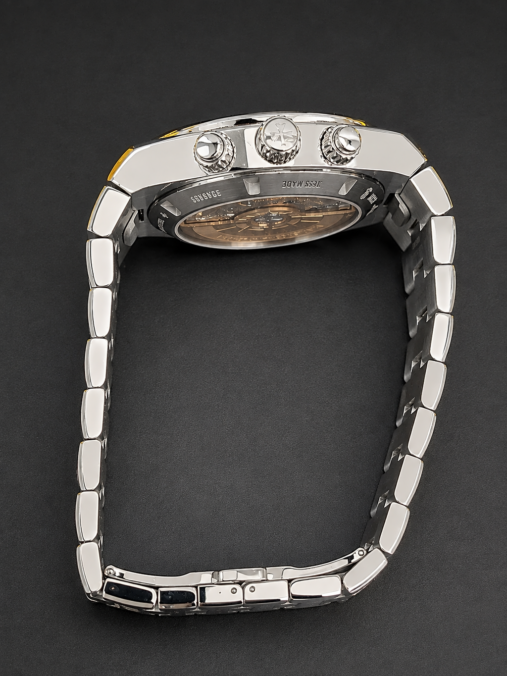 Vacheron Constantin Overseas Chronograph Stainless Steel / Blue