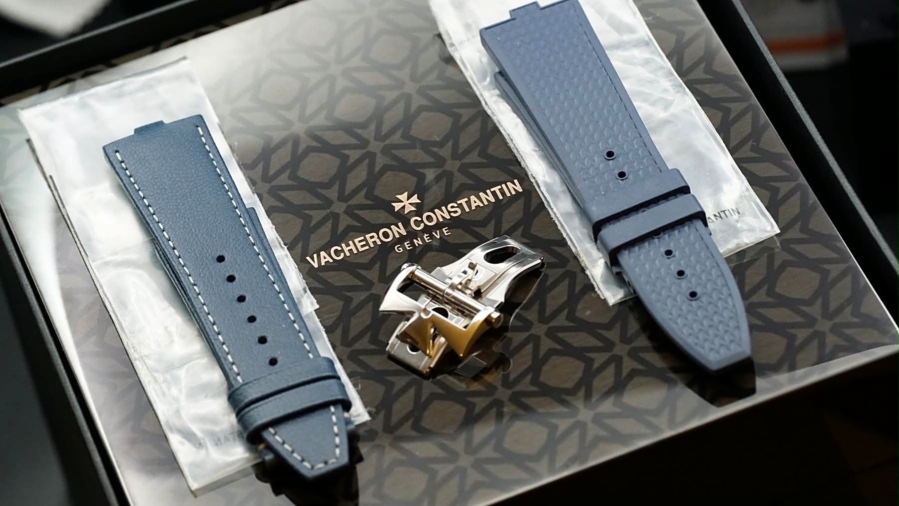 Vacheron Constantin Overseas Tourbillon Stainless Steel / Blue