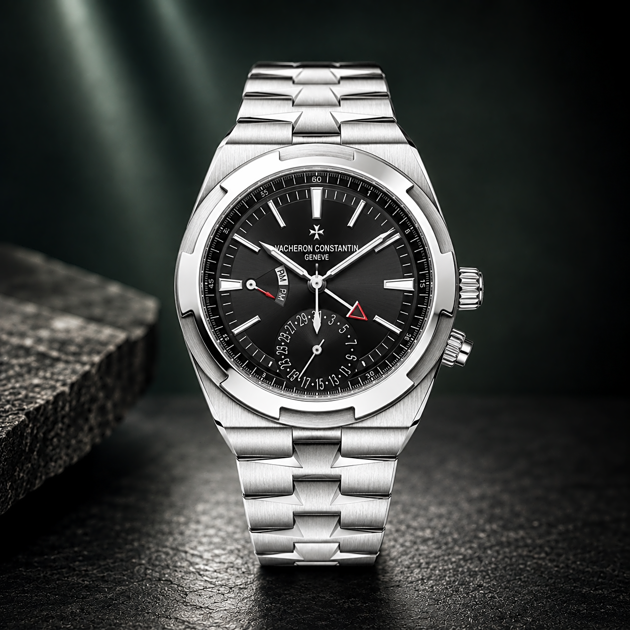 Vacheron Constantin Overseas Dual Time Black