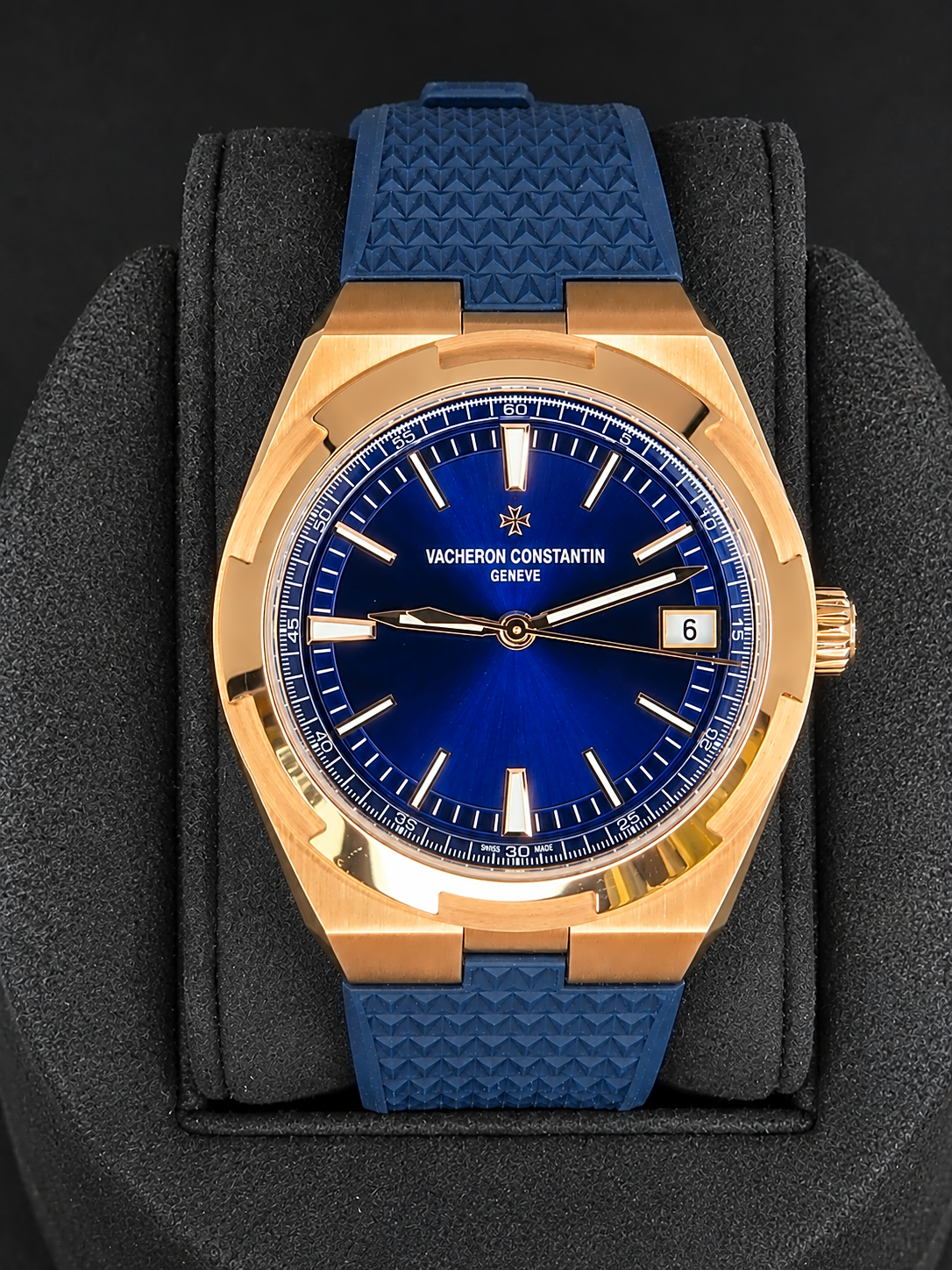 Vacheron Constantin Overseas Date Pink Gold / Blue