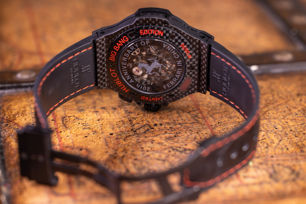 Hublot Big Bang Chrono Tourbillon Ferrari (20th Anniv. of Ferrari in China) 308.QX.1110.HR.SCF11