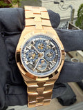 Vacheron Constantin Overseas Ultra-Thin Perpetual Calendar Pink Gold / Skeleton / Bracelet 4300V/120R-B547