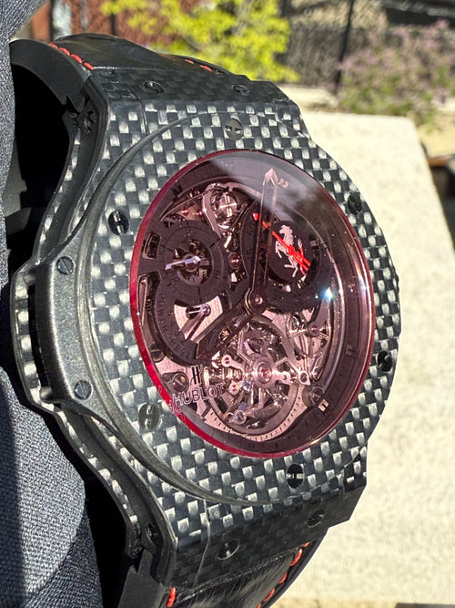 Hublot Big Bang Chrono Tourbillon Ferrari (20th Anniv. of Ferrari in China) 308.QX.1110.HR.SCF11