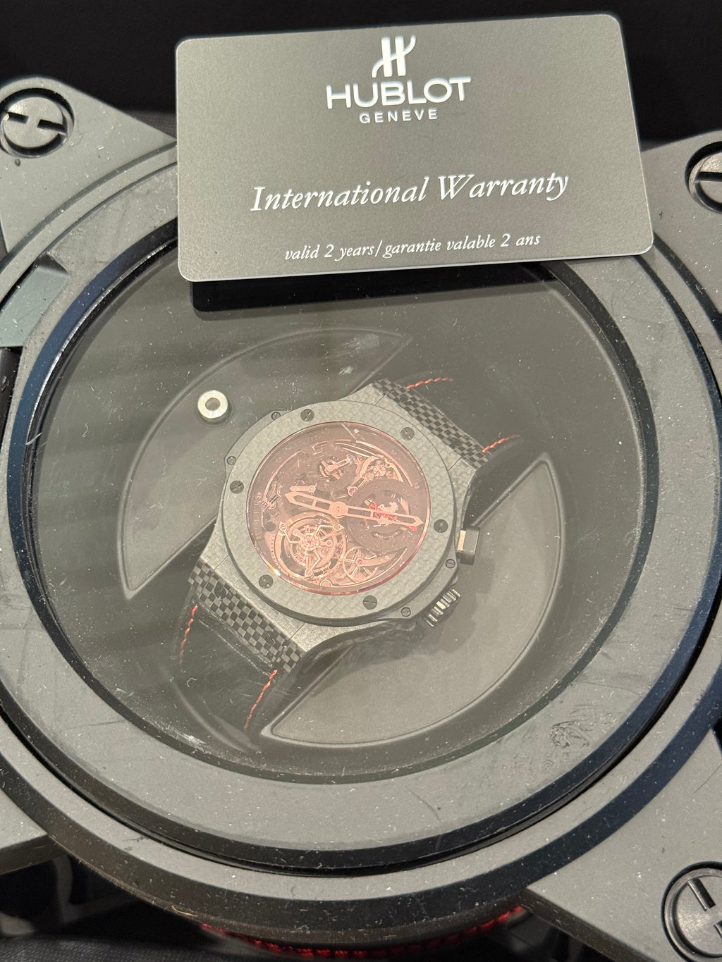 Hublot Big Bang Chrono Tourbillon Ferrari (20th Anniv. of Ferrari in China) 308.QX.1110.HR.SCF11