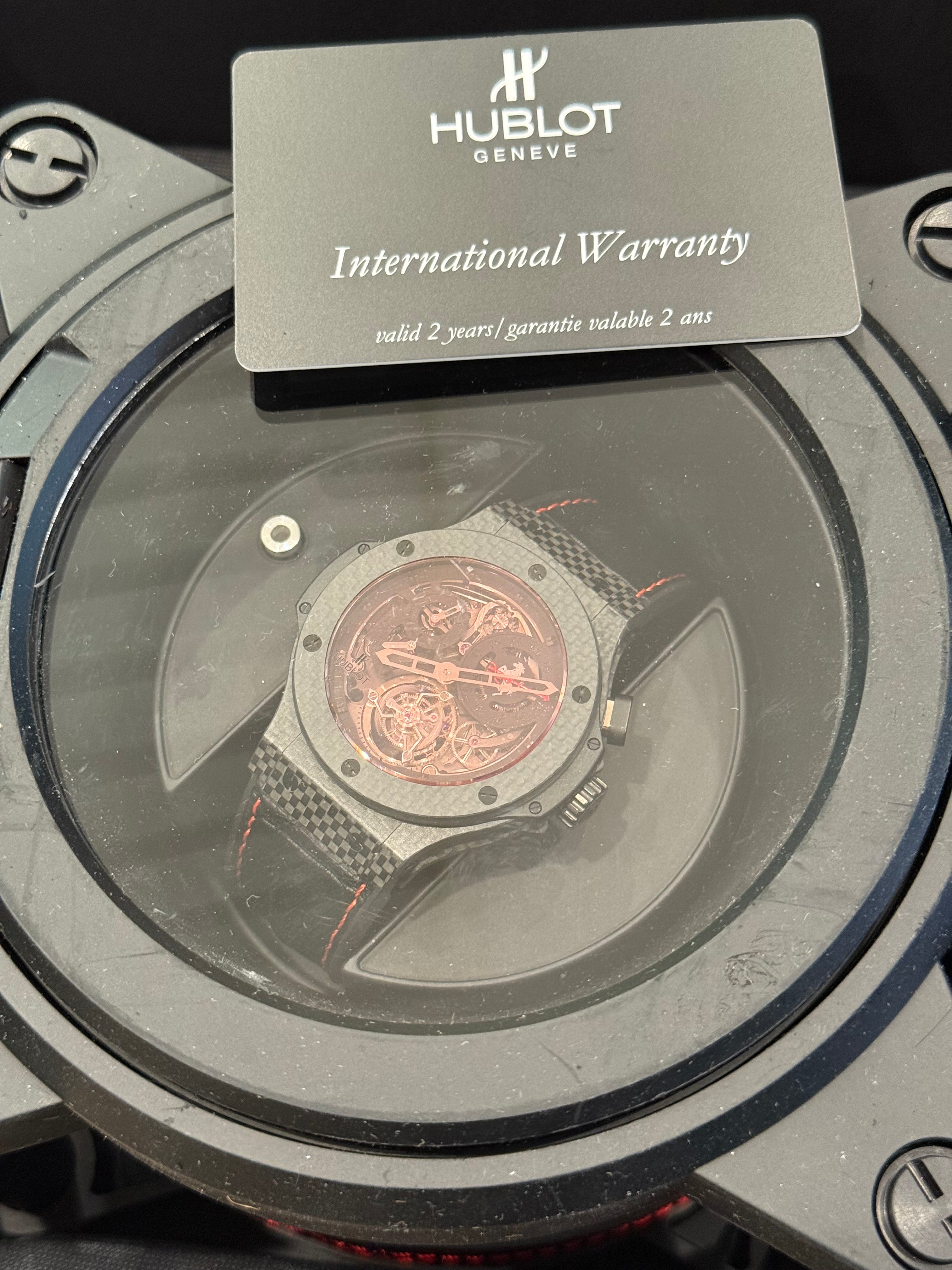 Hublot Big Bang Chrono Tourbillon Ferrari (20th Anniv. of Ferrari in China) 308.QX.1110.HR.SCF11