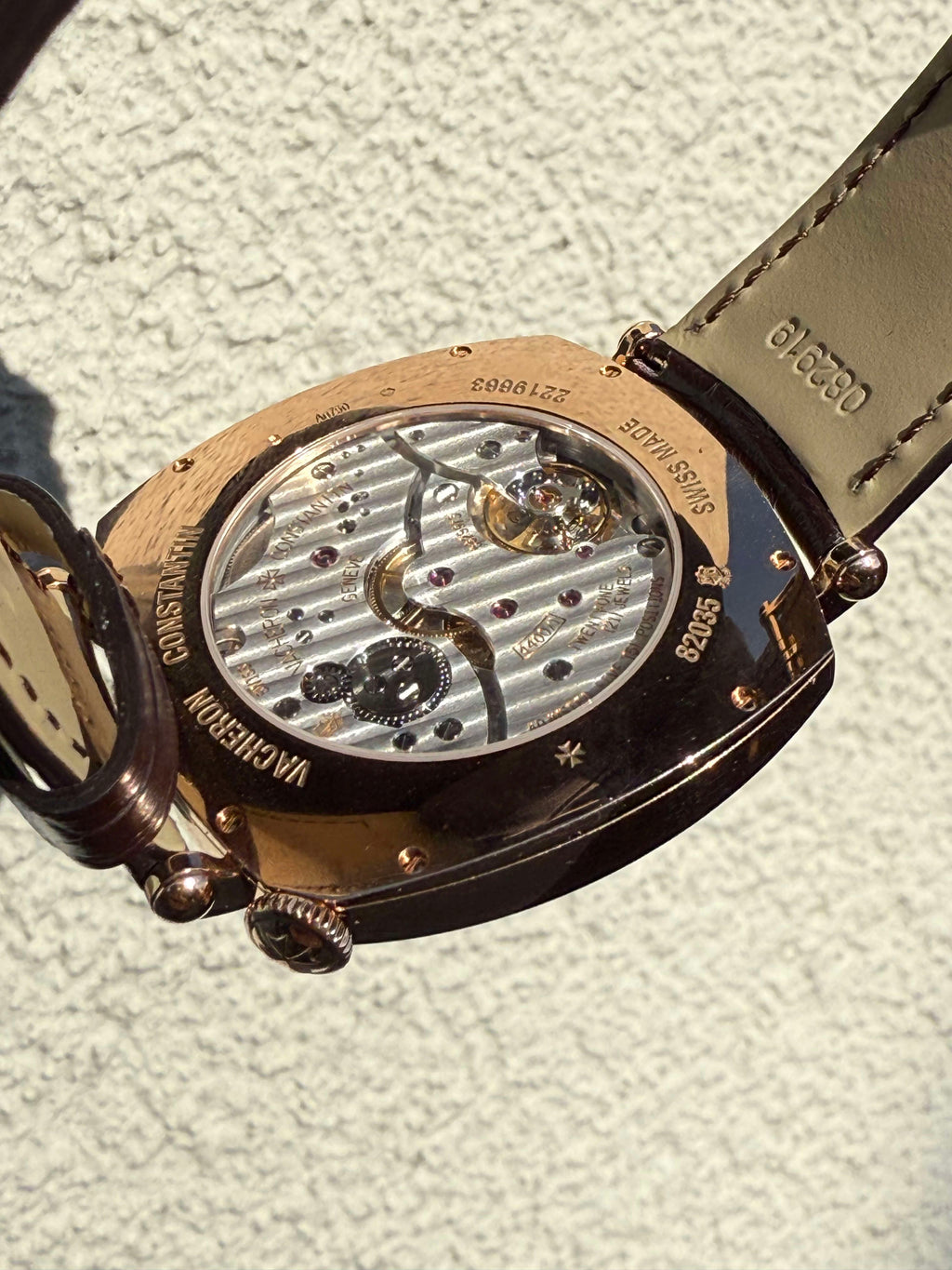 Vacheron Constantin Historiques American 1921 Pink Gold / Silver