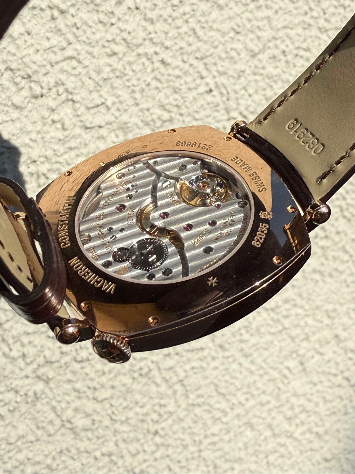 Vacheron Constantin Historiques American 1921 Pink Gold / Silver
