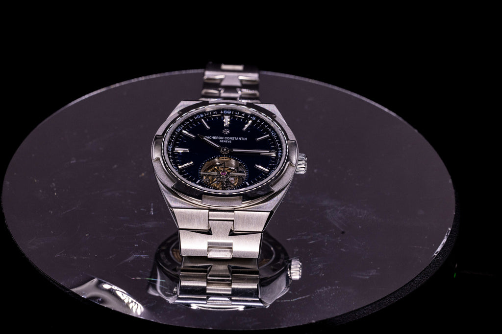 Vacheron Constantin Overseas Tourbillon Stainless Steel / Blue 6000V/110A-B544
