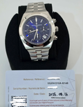 Vacheron Constantin Overseas Chronograph Stainless Steel / Blue 5520V/210A-B148