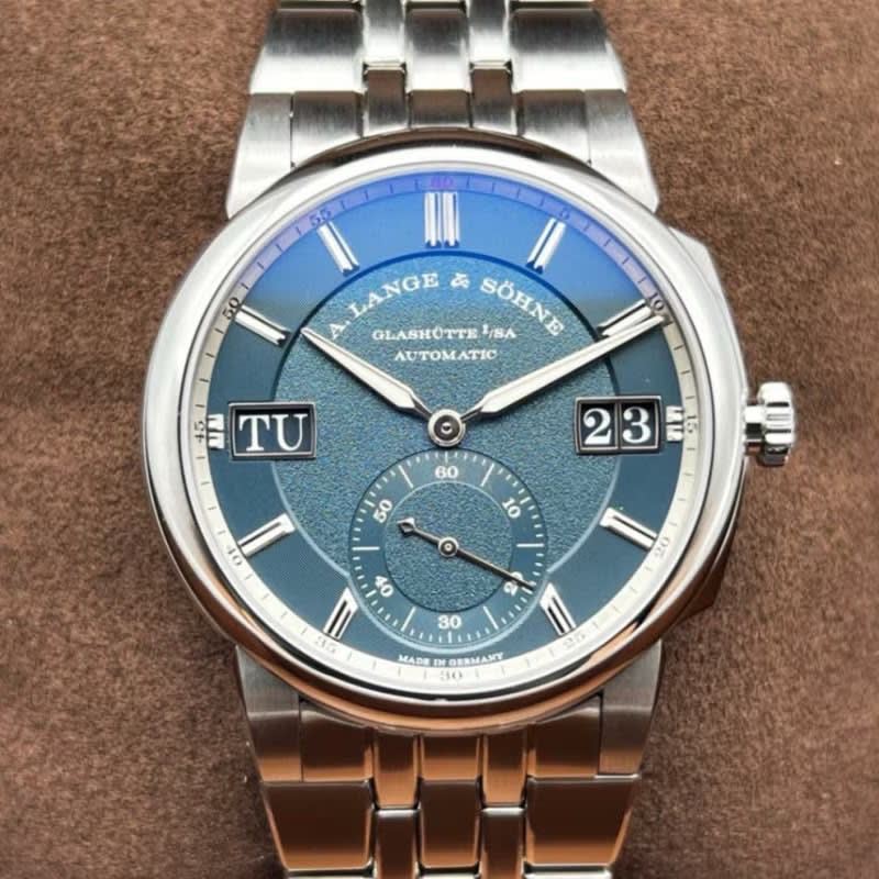 A. Lange & Söhne Odysseus Stainless Steel / Blue / Bracelet 363.179