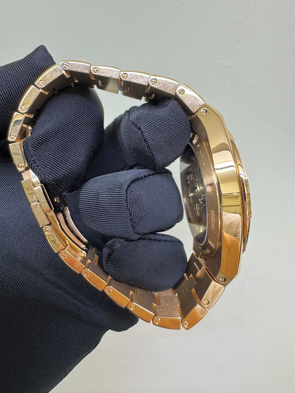 Vacheron Constantin Overseas Date Pink Gold / Blue