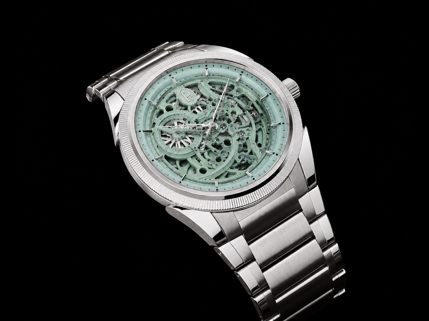 Parmigiani Fleurier Tonda Skeleton Slate Green PFC912-1020002-100182