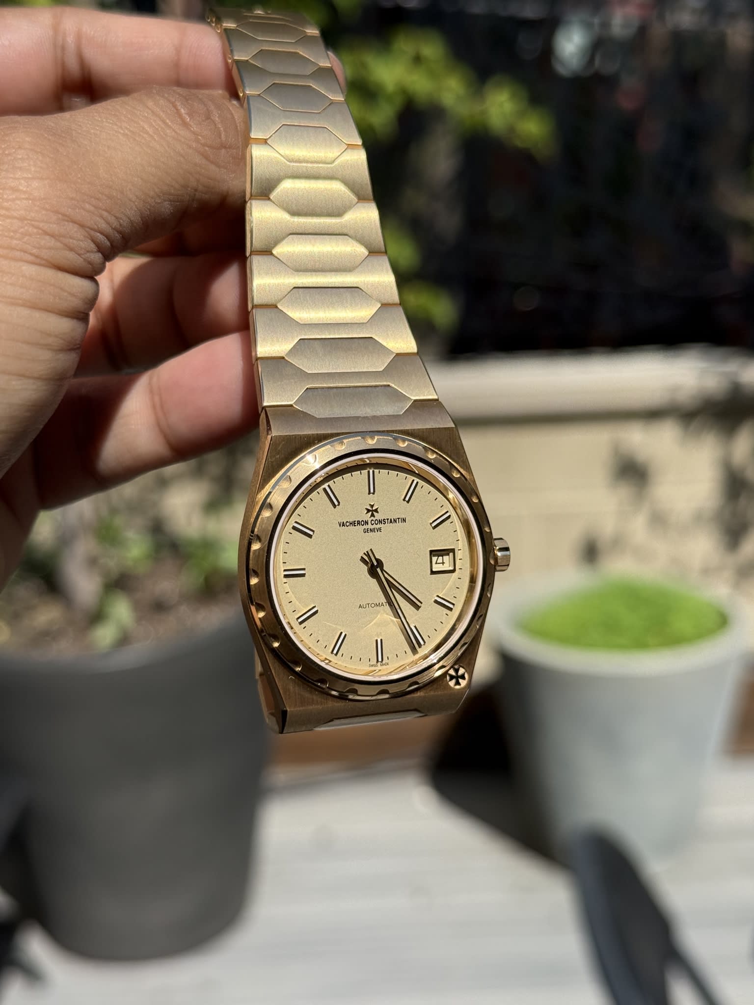 Vacheron Constantin Historiques 222 Yellow Gold / Champagne 4200H/222J-B935
