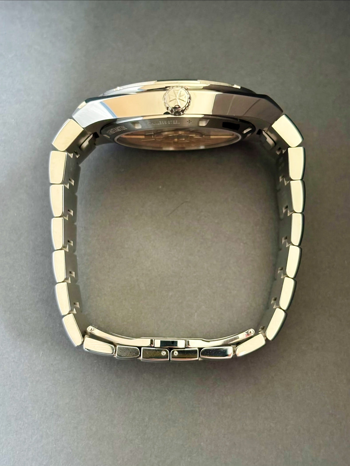 Vacheron Constantin Overseas Date Stainless Steel / Blue