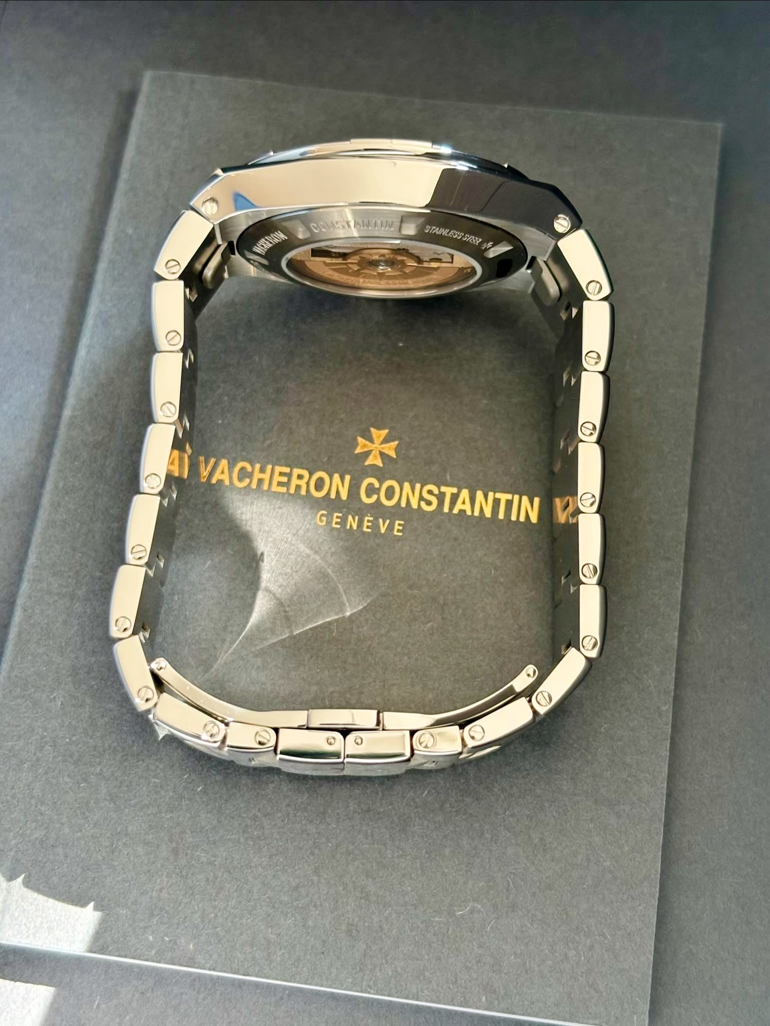 Vacheron Constantin Overseas Automatic 35 Stainless Steel / Blue / Bracelet