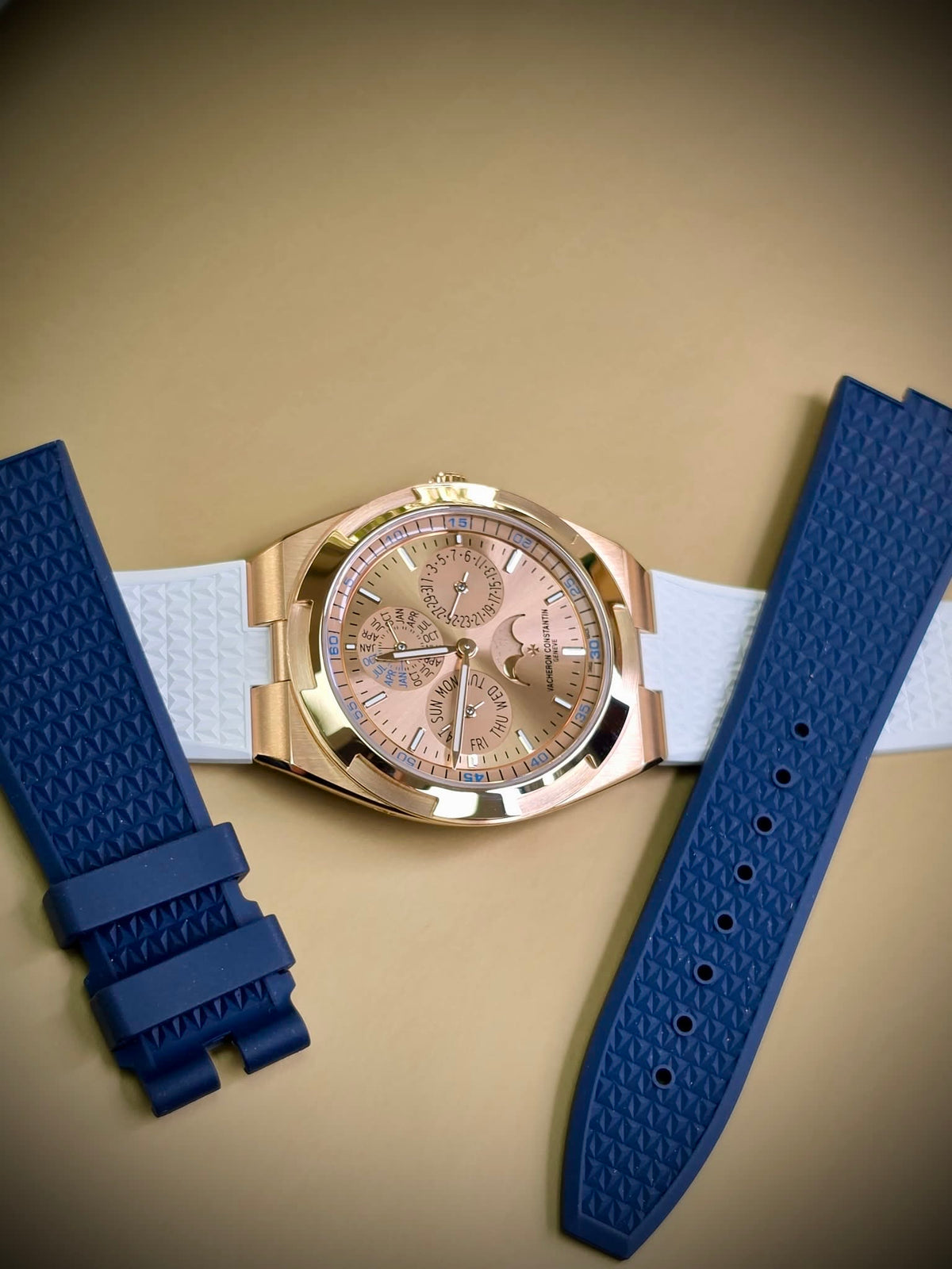 Vacheron Constantin Overseas Ultra-Thin Perpetual Calendar Pink Gold / Pink Gold