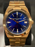 Vacheron Constantin Overseas Date Pink Gold / Blue