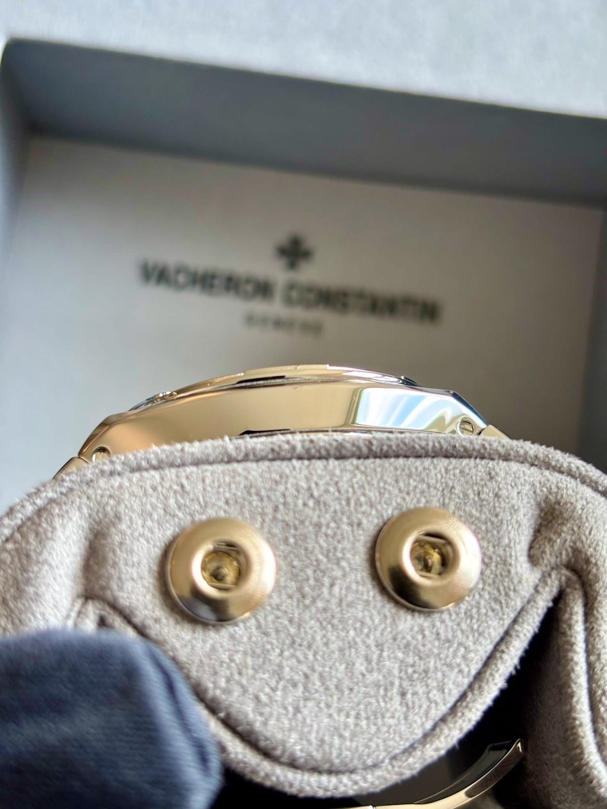Vacheron Constantin Overseas Automatic 35 Stainless Steel / Blue / Bracelet
