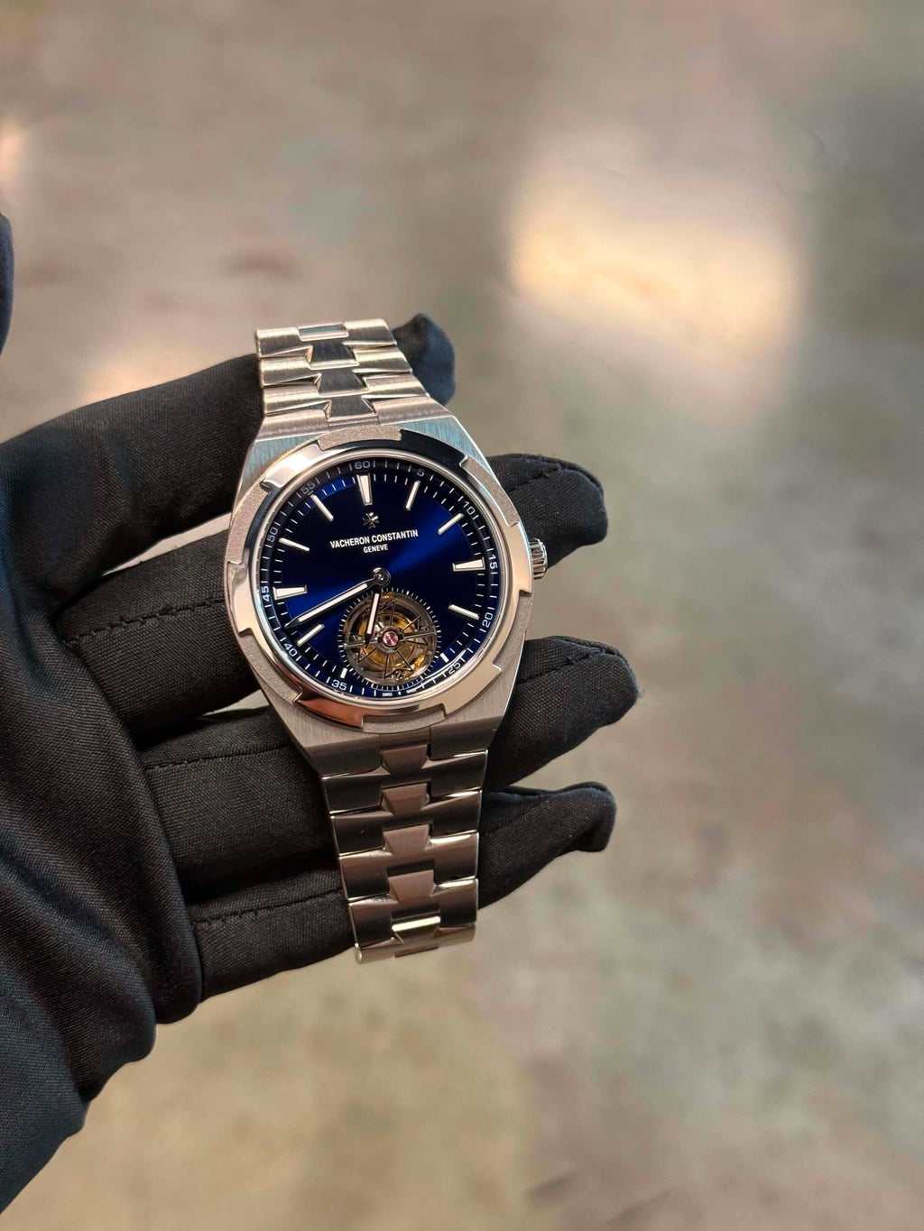 Titanium! Not Steel! Very Rare - Full Set With Both Straps!