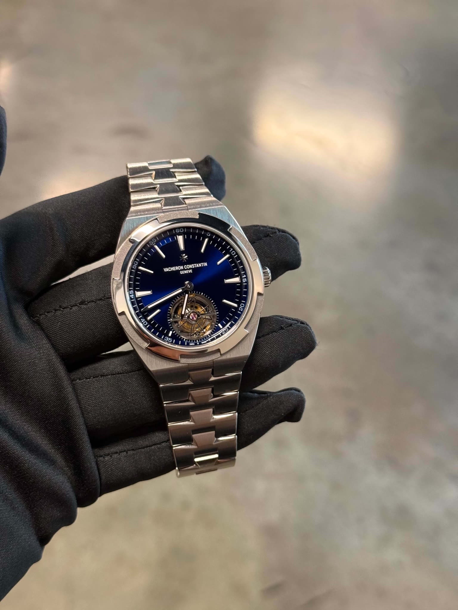 Titanium! Not Steel! Very Rare - Full Set With Both Straps!