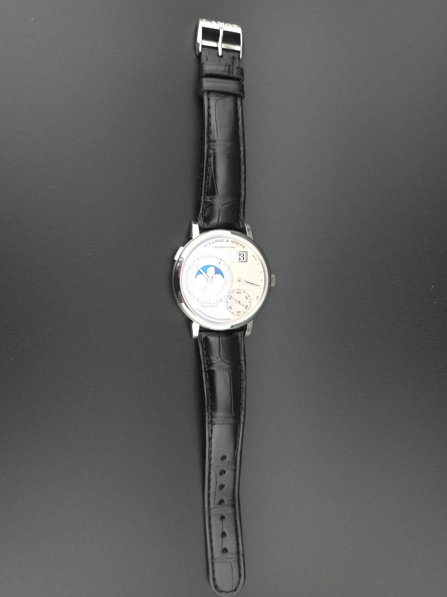 A. Lange & Söhne Lange 1 Grand Lange 1 Moonphase Platinum / Silver 139.025