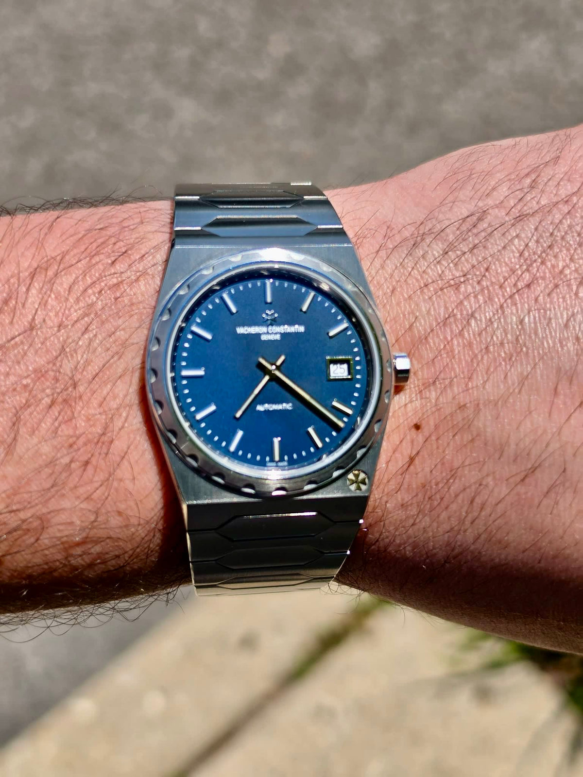Vacheron Constantin Historiques 222 Stainless Steel / Blue