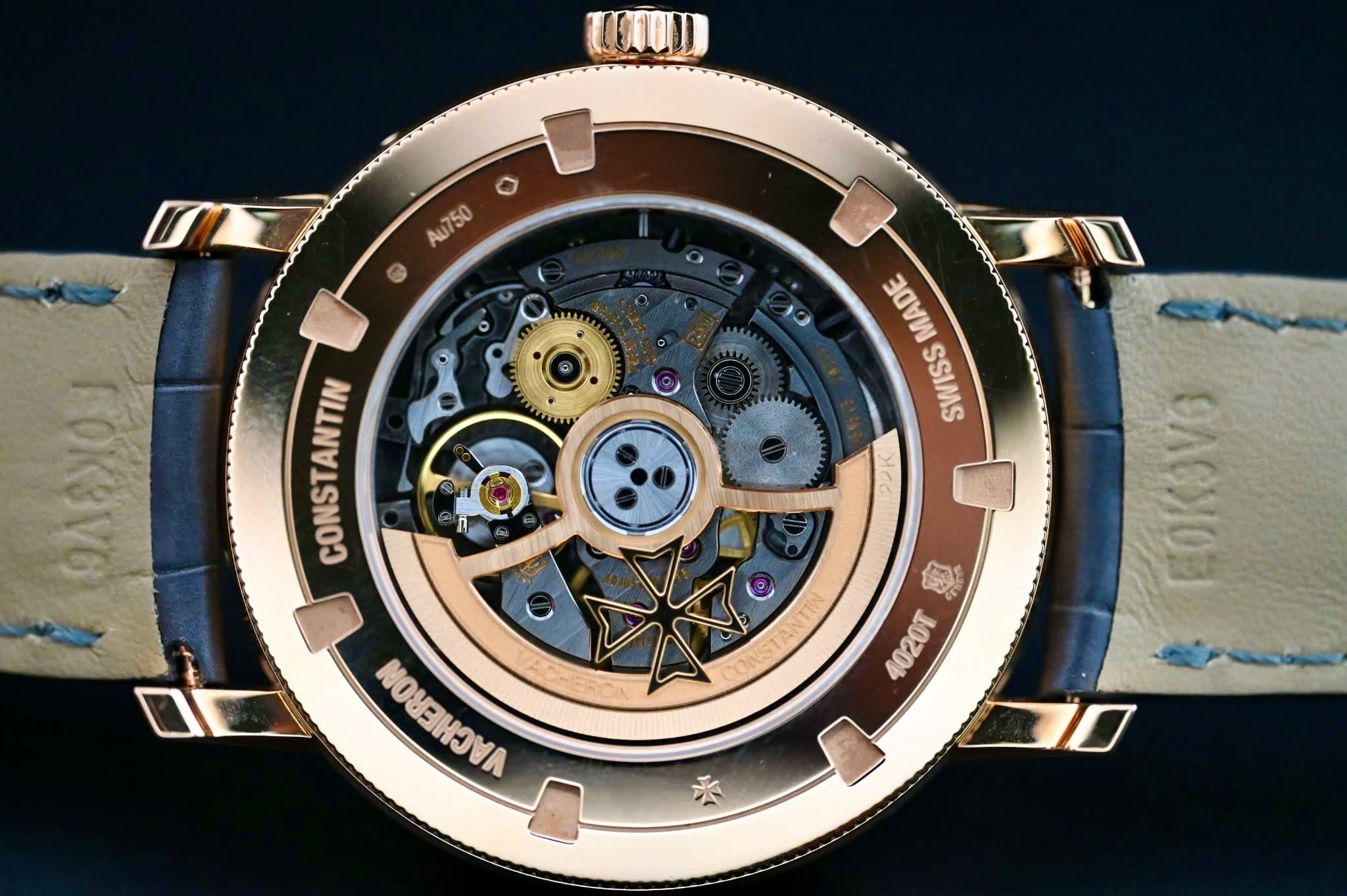 Vacheron Constantin Traditionnelle Complete Calendar Openface Pink Gold