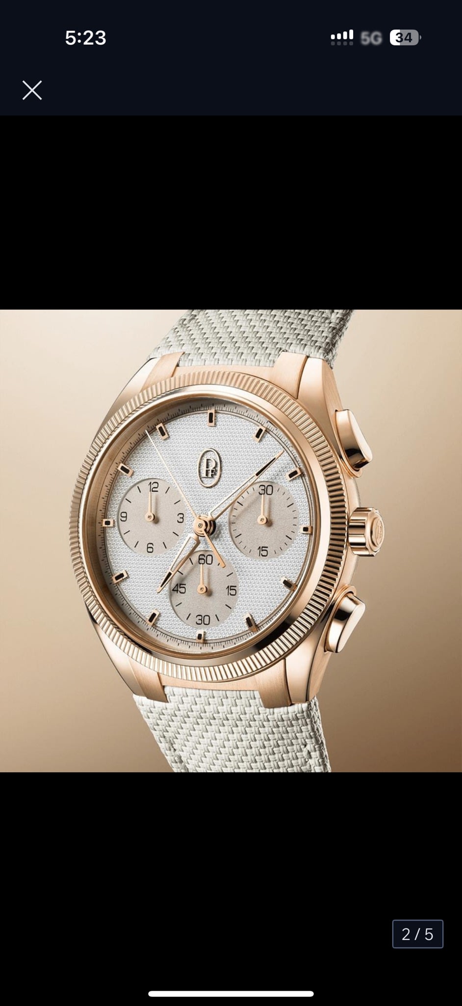 Parmigiani Fleurier PF Sport Chronograph Rose Gold