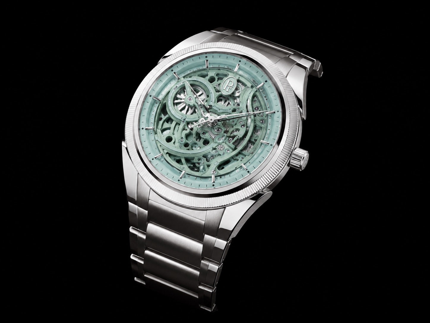 Parmigiani Fleurier Tonda Skeleton Slate Green PFC912-1020002-100182