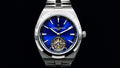 Vacheron Constantin Overseas Tourbillon Stainless Steel / Blue
