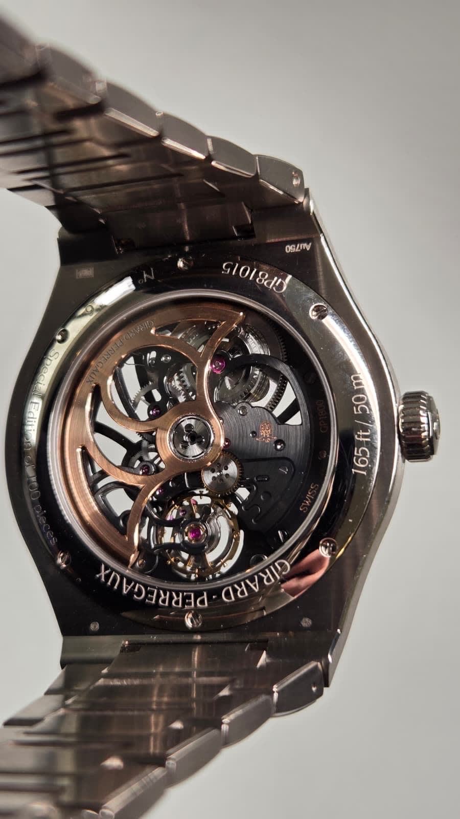 Girard Perregaux Laureato Skeleton 42mm (White Gold, LE 100) 81015-53-3240-1GM