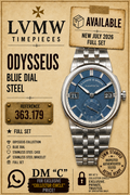 A. Lange & Söhne Odysseus Stainless Steel / Blue / Bracelet 363.179
