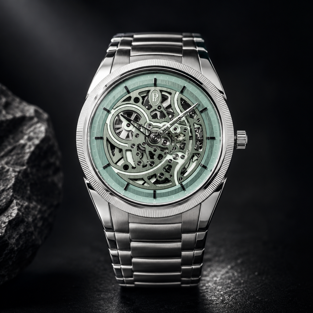 Parmigiani Fleurier Tonda Skeleton Slate Green PFC912-1020002-100182