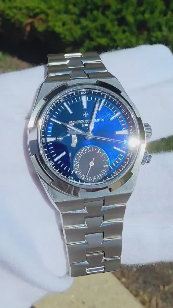 Vacheron Constantin Overseas Dual Time Stainless Steel / Blue 7920V/210A-B334