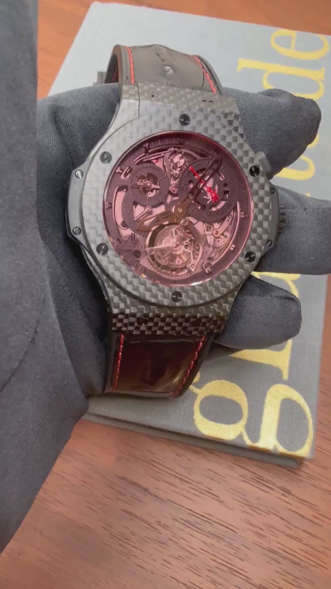 Hublot Big Bang Chrono Tourbillon Ferrari (20th Anniv. of Ferrari in China) 308.QX.1110.HR.SCF11