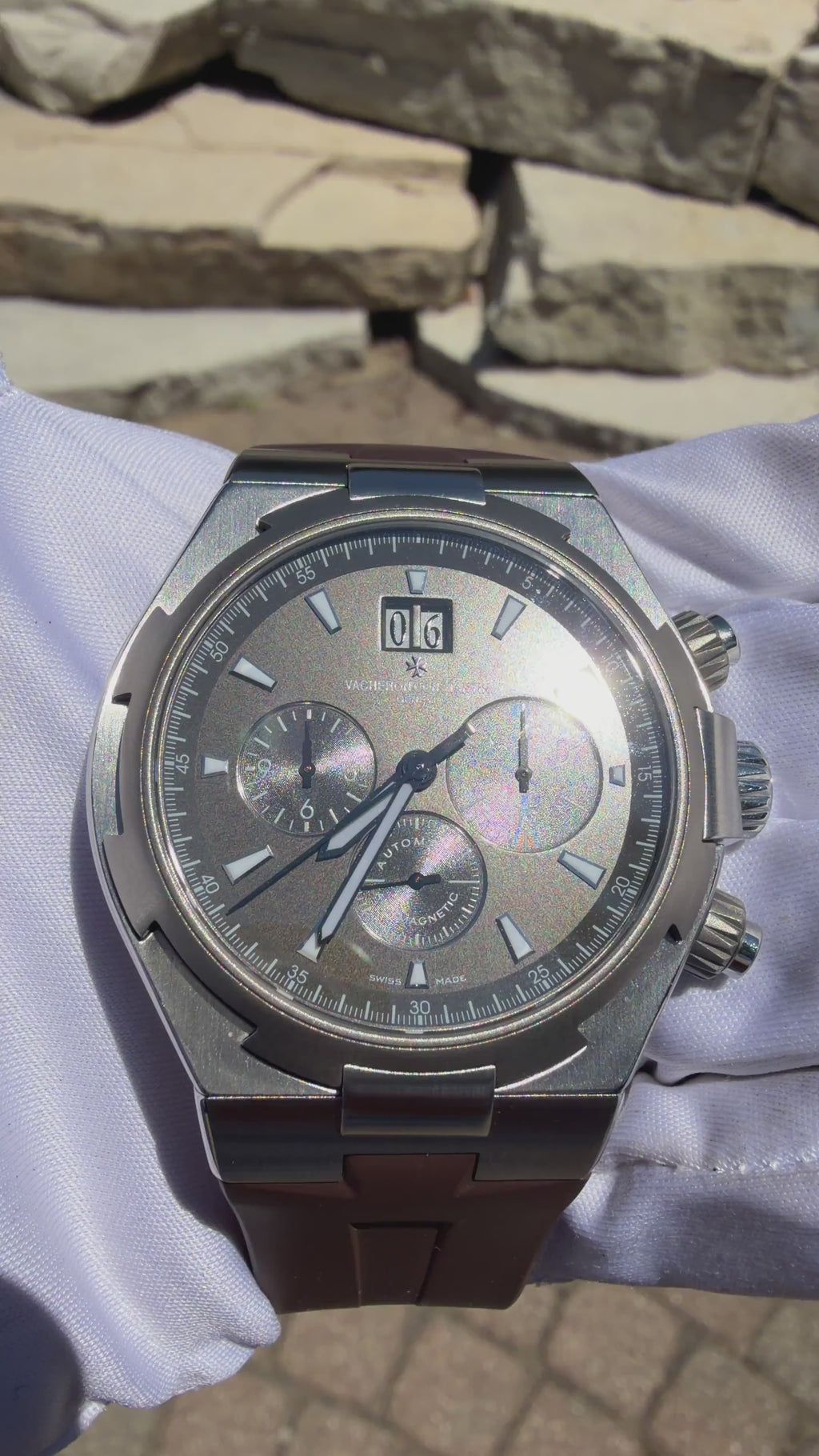 Vacheron Constantin Overseas Chronograph 49150/000W-9501
