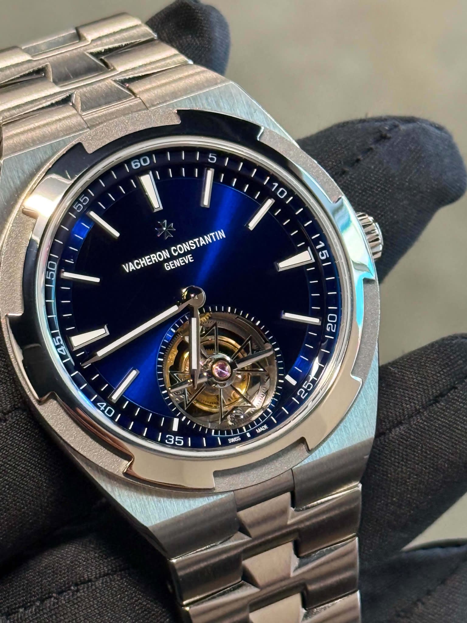 Titanium! Not Steel! Very Rare - Full Set With Both Straps!
