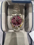 Vacheron Constantin Overseas Ultra-Thin Perpetual Calendar White Gold / Burgundy 4300V/220G-H151