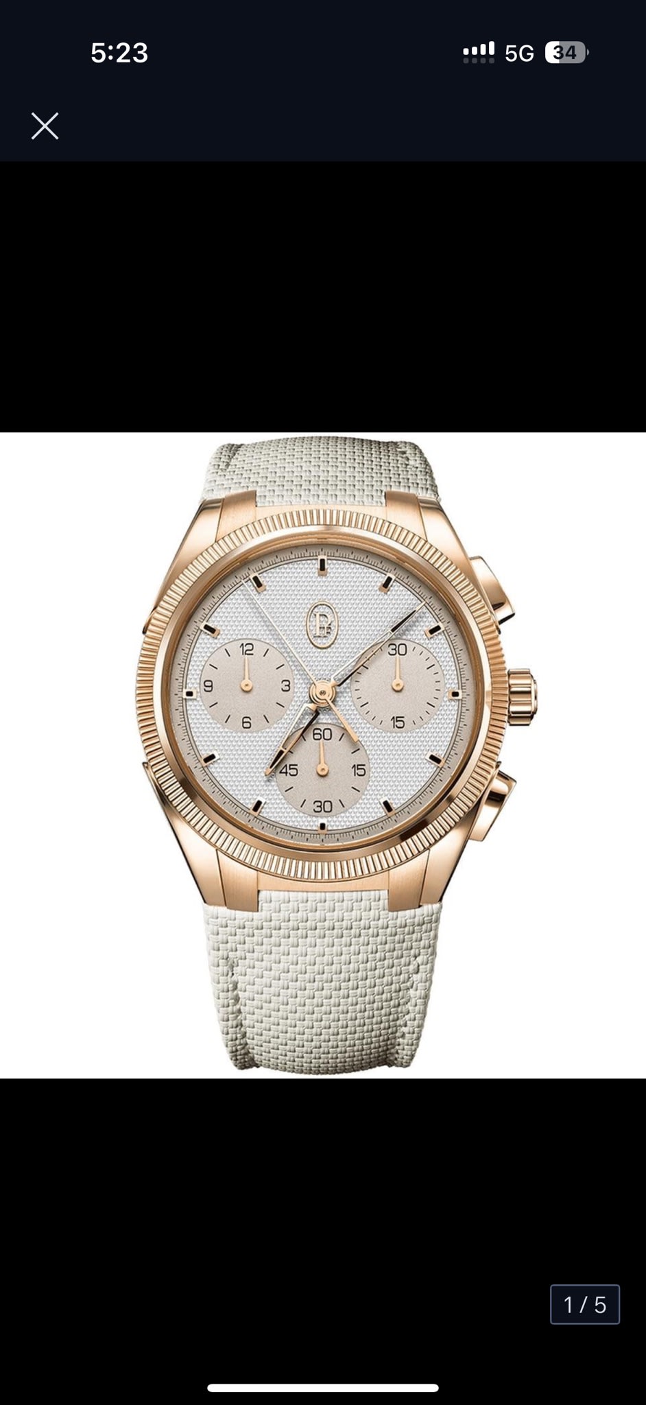 Parmigiani Fleurier PF Sport Chronograph Rose Gold