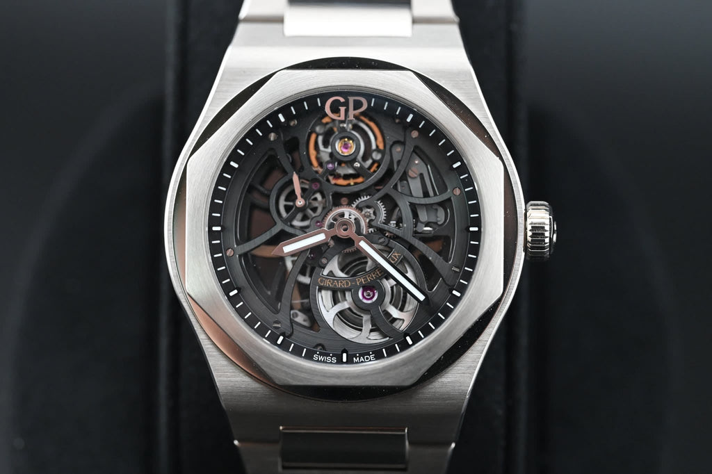 Girard Perregaux Laureato Skeleton 42mm (White Gold, LE 100) 81015-53-3240-1GM